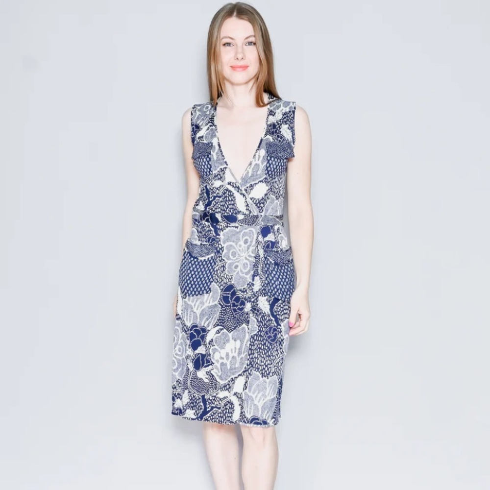 Diane von Furstenburg Mellany Silk Wrap Dress